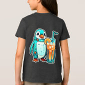 Pinguin's Aqua Sips Tri-Blend Shirt (Achterkant)