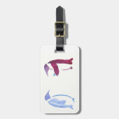 Pinguïns Bagagelabel (Voorkant verticaal)