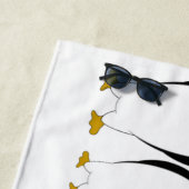 Pinguins Beach Towel Strandlaken (In situ)