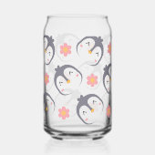 pinguïns blikvorm glas (Voorkant)