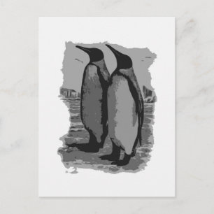 pinguïns briefkaart