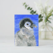 pinguïns briefkaart (Staand voorkant)