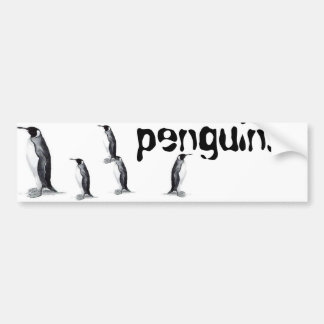 pinguïns... bumpersticker