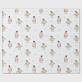 pinguïns cadeaupapier (Vlak)