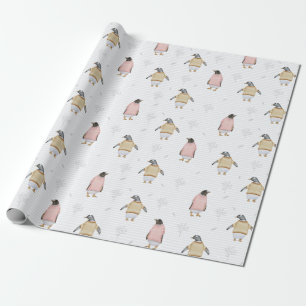 pinguïns cadeaupapier