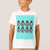 Pinguïns "Cool guy" T-shirt (Voorkant)