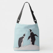 pinguïns crossbody tas (Voorkant)