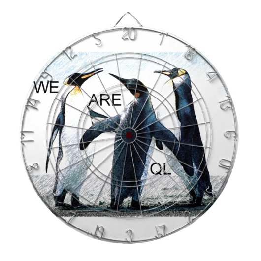 pinguïns dartbord (Voorkant)