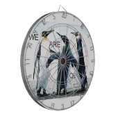 pinguïns dartbord (Voorkant Links)