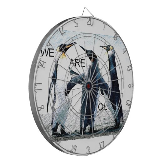 pinguïns dartbord (Voorkant Links)