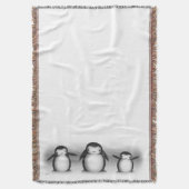 pinguïns deken (Voorkant Verticaal)