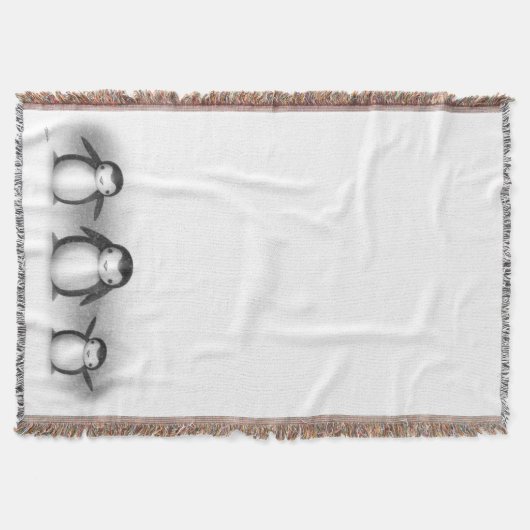 pinguïns deken (Voorkant)