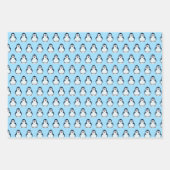 Pinguïns Design Wrapping Paper Set (Voorkant)