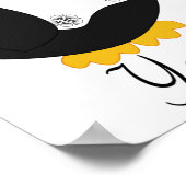 Pinguïns die getrouwd zijn Je bent uitgenodigd Poster (Hoek)