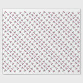 Pinguïns die in een kerstboot Mannen zeilen Cadeaupapier (Vlak)