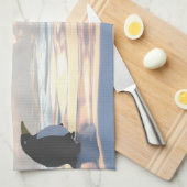 pinguïns die op een ijsgang koelen theedoek (Quarter Fold)