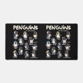 Pinguïns Dieren van de Wereld Pinguïn Liefde Bureaumat (Voorkant)