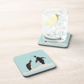 pinguïns drankjes onderzetter (Rechterzijde)