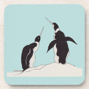pinguïns drankjes onderzetter