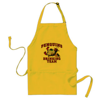 Pinguins Drink Team Apron Standaard Schort