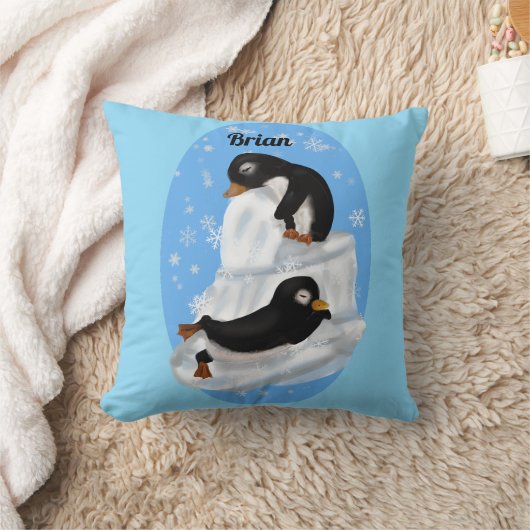 Pinguïns dutje kussen (Deken)