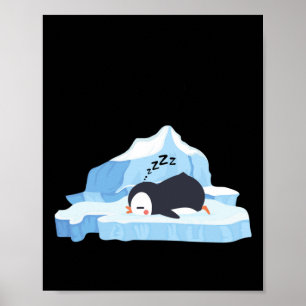 Pinguïns Elk Neurodivergent's Spirit Dier (levend) Poster
