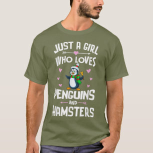 Pinguïns en Hamsters Shirt Gift Meisjes Vrouwen