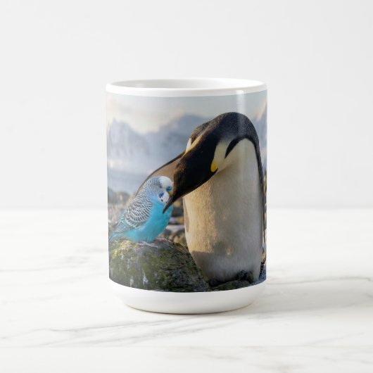 Pinguïns en Parkieten Koffiemok (Center)