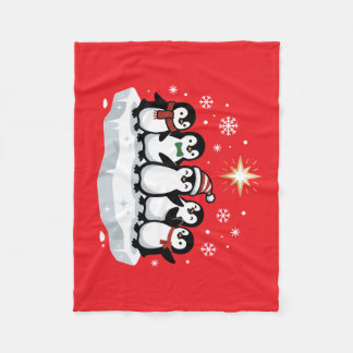 Pinguïns Fleece Deken