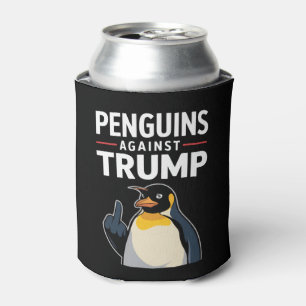 Pinguïns Flippers Omhoog Verzets Pinguïns Tegen Tr Blikjeskoeler