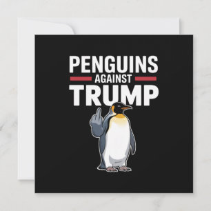 Pinguïns Flippers Omhoog Verzets Pinguïns Tegen Tr Kaart