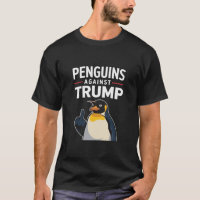 Pinguïns Flippers Omhoog Verzets Pinguïns Tegen Tr
