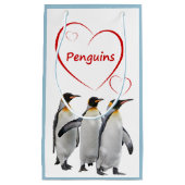 Pinguïns Geschenkentas Klein Cadeauzakje (Voorkant)