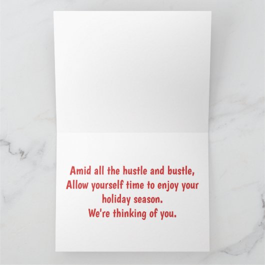 Pinguïns glijden helling af in versierde tuin kaart (Binnen)