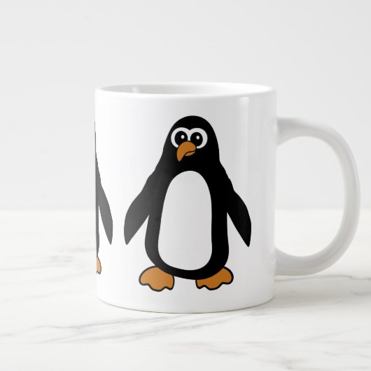 pinguïns grote koffiekop (Rechts)