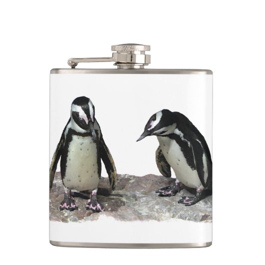 pinguïns heupfles (Voorkant)