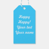 pinguïns in Antarctica Cadeaulabel (Achterkant)