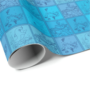 pinguïns in Antarctica Cadeaupapier