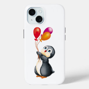 pinguïns in Antarctica iPhone 15 Case