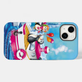 pinguïns in Antarctica Case-Mate iPhone Case (Achterkant (horizontaal))