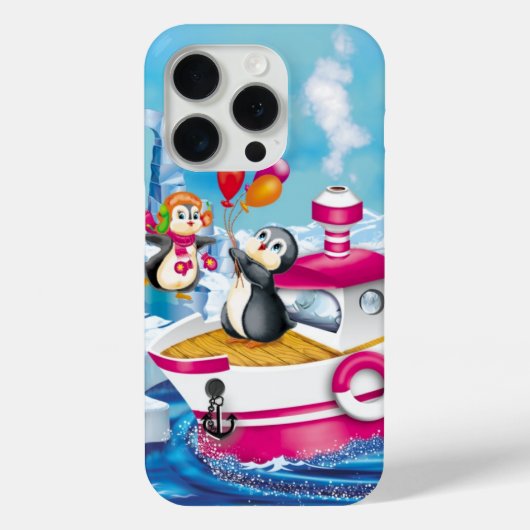 pinguïns in Antarctica Case-Mate iPhone Case (Achterkant)