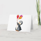 pinguïns in Antarctica Kaart (Achterkant)