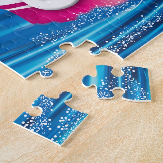 pinguïns in Antarctica Legpuzzel (Zijkant)