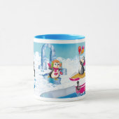 pinguïns in Antarctica Mok (Midden)