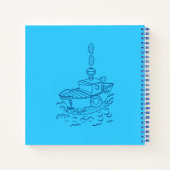 pinguïns in Antarctica Notitieboek (Achterkant)