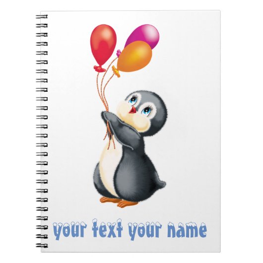 pinguïns in Antarctica Notitieboek (Voorkant)