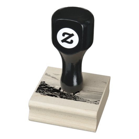 Pinguïns in Antarctica Rubberstempel (Stempel)