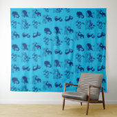 pinguïns in Antarctica Wandkleed (In Situ (horizontaal))