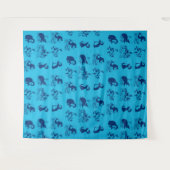 pinguïns in Antarctica Wandkleed (Voorkant (horizontaal))