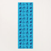 pinguïns in Antarctica Yogamat (Achterkant)